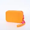 Nuevo Bolso de Mano de Cuerda Tejida, Bolso de Almacenamiento Cosmético de Gran Capacidad a la Moda, Bolso de Ocio Impermeable de Silicona Fácil de Transportar