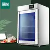 Máquina de fermentación de yogurt Mengshi comercial de gran capacidad y gran tamaño, refrigeración automática integrada, máquina inteligente para pescar fruta, caja despertador