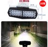 Farol LED de Alta Luminosidade para Veículo Elétrico, Montado no Guidão, LED Ultra-Brilhante Universal 12V-80V