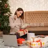 Cartões de Natal de madeira com flip, escrevíveis, atacado de exportação transfronteiriça da Amazon