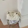Bolsa de Mano Nueva de Verano Estilo Coreano Alta Apariencia Simple y Elegante Color Sólido Bolso Cruzado Casual Elegante 2026