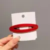 Celebridade da internet simples placa de acetato BB clipe para meninas franja lateral clipe lateral florido cor de casco de tartaruga oco gota d'água grampo de cabelo