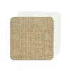 Usado para Proceso de Sublimación, Accesorios de Decoración para Gorras, Parches Lisos en Blanco, Varias Formas, Material de Lino