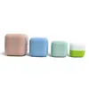 Mingli OEM20G30G50G100Gpp Material Mini Cuadrado Botella de Crema de Manos Botella de Crema Botella de Mascarilla Botella de Crema Facial