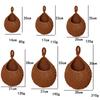 Almacenamiento de Verduras Colgante de Pared Transfronterizo Cesta de Frutas Gota de Agua Nido de Pájaro Bolsa de Red Colgante Cuerda de Algodón Tejida a Mano Decoración Colgante de Pared