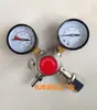 Medidor de Gas de Dióxido de Carbono del Fabricante, Medidor de Gas para Máquina de Cerveza de Barril, Regulador de Presión con Anillo de Tirar