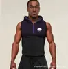 Colete Esportivo Masculino Venum Popular Transfronteiriço com Capuz, Design Justo com Meio Zíper, Secagem Rápida, Respirável e Elástico
