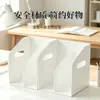 Suporte de mesa para livros, caixa de armazenamento portátil, estante de livros espessa para estudantes, divisória, organizador de livros, porta-arquivos de escritório