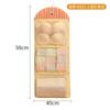 Bolsa colgante para guardar ropa interior y calcetines, bolsa de red para guardar objetos diversos, bolsa de red para colgar en el armario, bolsa de almacenamiento detrás de la puerta
