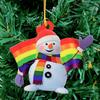 Amazon nuevo 2024 regalo para niños Papá Noel muñeco de nieve perro colgante árbol de Navidad decoración para el hogar