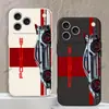 Patrón de rayas verticales de carreras de superdeportivos, funda suave de TPU minimalista y elegante para iPhone 18 Pro Max, funda de teléfono a prueba de caídas, venta al por mayor