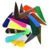 AMEYXGS Pluma para Flecha de Arco en Forma de Corazón 2 Pulgadas Pluma de Pavo Arco Recurvo Belleza Arco de Caza y Accesorios de Pluma para Flecha