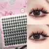 Popular Set de Pegamento WM23 para Pestañas Naturalmente Voluminosas, Esponjosas y Espesas, Efecto de Maquillaje Ojo Grande, Pestañas Postizas Transfronterizas