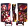 Adecuado para stickers de PS5PRO película de PS5PRO de dibujos animados linda stickers de mando de PS5PRO mate sin dejar pegamento