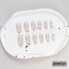 24 PIEZAS Colección de Arte para Uñas Bestseller Transfronterizo Navidad Halloween Flor Uñas Portátiles Ojo de Gato Halloween Piezas de Uñas Portátiles