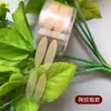 Rollo adhesivo doble para párpados, malla de encaje, invisible, sin costuras, impermeable, cilíndrico, adhesivo para ojos, piel, color carne, forma de aceituna, ojos grandes