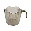 Soporte de Taza de Plástico para el Hogar Soporte de Taza Corrugado Engrosado Soporte de Taza Posavasos de Té para Oficina Aislamiento Térmico Antiescarcha Reposamanos Base de Funda para Taza
