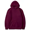 Aliexpress Sudadera de Moda para Hombre Fabricante Venta al por Mayor Sudadera de Terciopelo de Poliéster Sudadera Deportiva Casual 220g