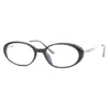Gafas de Lectura Ovaladas Pequeñas con Borde Grueso Explosivo Anti Luz Azul Moda para Mujer Sentido de Alta Gama Cara Pequeña HD Gafas para Personas de Mediana Edad y Mayores