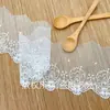 Encaje Original Malla Bordado Bola de Cristal Copo de Nieve Ropa Infantil Accesorios Lolita Fuente Encaje de Seda de Leche Directo del Fabricante
