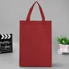 Sacolas prontas de TNT, sacolas de compras publicitárias, sacolas tridimensionais de mão ecológicas prensadas a quente, sacolas de TNT laminado, personalizadas