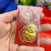 Lingote de Dibujos Animados de Lámina de Oro Imitación para Atraer Riqueza, Colgante del Dios de la Riqueza, Colgante de Cadena para Teléfono Móvil, Llavero, Accesorios de Bolsa para Coche al por Mayor