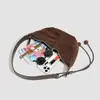 Bolsa Transversal Meia-Lua Minimalista em Camurça  Bolsa de Ombro Hobo Vintage Descontraída com Detalhes de Pompons e Franjas, Alça Ajustável e Estilo de Carregamento sob o Braço Bolsa Casual de Viagem Inspirada na Europa de Luxo Leve para Mulheres