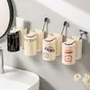 Vaso con Forma de Oso para Cepillo de Dientes para Uso en Casa, Vaso para Cepillo de Dientes de Bebé, Vaso para Enjuague Bucal, Portacepillos de Dientes para Dormitorio de Estudiante, Portacepillos de Dientes para Pareja