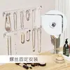 Colgador de Joyería Acrílico Transparente, Estante de Almacenamiento para Collares y Pulseras, Estante Exhibidor Organizador para Habitación de Dormitorio, Estante Exhibidor de Joyería