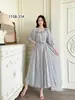 Vestido de Algodão Casual Europeu e Americano Transfronteiriço Plus Size Feminino de Caimento Solto para Férias na Praia de Verão, Adequado para Mulheres Plus Size e Grávidas