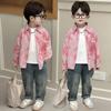 Camisa de Cuadros de Algodón Puro para Niños 2025 Otoño Nuevo Estilo Chaqueta de Bebé Top para Niños Pequeños Camisa de Cuadros Moderna para Niños