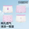Roupa Íntima Feminina Renda de Seda Gelo Cuecas Boxer Infantil Verão Calça de Segurança Boxer Infantil Média e Grande Infantil Fino