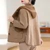 Cárdigan de Punto Otoño e Invierno para Mamá de Mediana Edad para Mujer 2026 Nuevo Estilo Suéter Cardigan Tallas Grandes Ropa de Primavera y Otoño para Mujeres de Mediana Edad y Mayores
