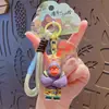 Merchandising Oficial de Pequeño Monstruo de la Montaña Langlang Llavero de Muñeco Cerdo Colgante de Mochila de Peluche Llavero de Figura Accesorio