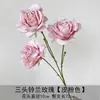 Flores artificiales rosas para bodas al por mayor, decoración rosa claro para lugares de boda, flores artificiales para el pasillo de la boda y decoración de ramos