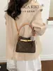 Bolso de Hombro Retro Vintage de Lujo Ligero para Viajes de Invierno, Bolso de Mano Versátil de Moda Tendencia Retro para Mujer, Bolso Cruzado