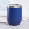 Amazon Mismo Modelo Taza Huevo Swig 12 Oz Acero Inoxidable 304 Termo Taza Copa de Vino Forma de U Termo Personalización