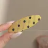 Pinza para el Cabello Retro con Flecos Accesorios para el Cabello Pinza para el Cabello Estampado de Leopardo Pinza de Pato Linda de Lana Barrette Estilo Pequeño Perfume Floral para Mujer Accesorios para el Cabello