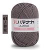 25g 4 fios de algodão de leite médio grosso bola de lã artesanal diy tricô crochê boneca buquê tapete cachecol
