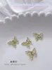 Joias para Nail Art de Borboleta Nova Cor Super Brilhante Diamante Olho de Cavalo Borboleta Oca Estereoscópica Acessórios de Decoração para Unhas de Liga