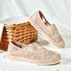 Zapatos de Pescador para Mujer Verano Transpirables Delgados Encaje Nuevos Suela Blanda Zapatos de Tela de Pekín Antiguos Slip-on Casual Zapatos de Mujer en stock