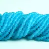 Shuiyunge joyería vidrio color sólido imitación calcedonia cuentas redondas diy pulsera joyería semiacabado cuentas sueltas accesorios al por mayor