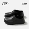 Zapatos de chef populares transfronterizos para hombre, impermeables, antideslizantes, ligeros, de suela gruesa para hombre, zuecos casuales de color sólido personalizados para verano