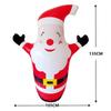Natal Transfronteiriço Boneco de Neve Inflável João Bobo Pvc Papai Noel Brinquedo Decoração Arranjo Criativo