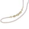 Accesorios de bricolaje, collar de perlas de plata esterlina S925, accesorios de doble hebilla con forma de nariz de cerdo, cadena de extensión con hebilla universal, soporte para colgante