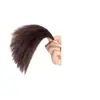 Almofada para volumizar cabelo de seda de milho, acessório de cabelo em acrílico, adiciona volume ao topo da cabeça, almofada invisível sem costura para volumizar cabelo