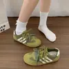 Zapatillas de Entrenamiento Alemanas para Mujer 2026 Modelo Nuevo Verano Versátil Estudiante Suela Suave Cómodas Zapatillas Casuales Zapatos de Mujer
