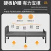 Cama dobrável, cama de solteiro, simples e conveniente para uso doméstico, adequada para apartamentos de aluguel, cama pequena para escritório ou dormitório, perfeita para cochilos, cama pequena de ferro para descanso da tarde