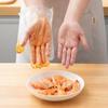 Guantes desechables de plástico transparente de PE para cocina, de grado alimenticio, con película de PE gruesa para catering