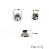 Em forma de Phoenix Eye Star Octogonal listra quadrado saco decorativo hardware acessórios respirável Hole Flat Edge Flat Corns